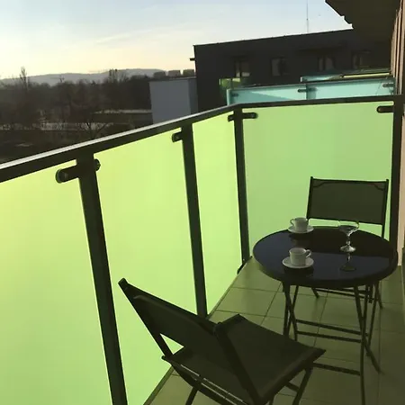 Amazing New In Cracows City Center, Ac, Balcony, Top Floor! *
