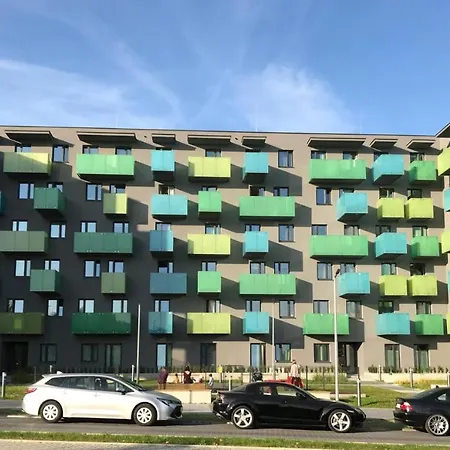 Apartmán Amazing New In Cracows City Center, Ac, Balcony, Top Floor! Krakov
