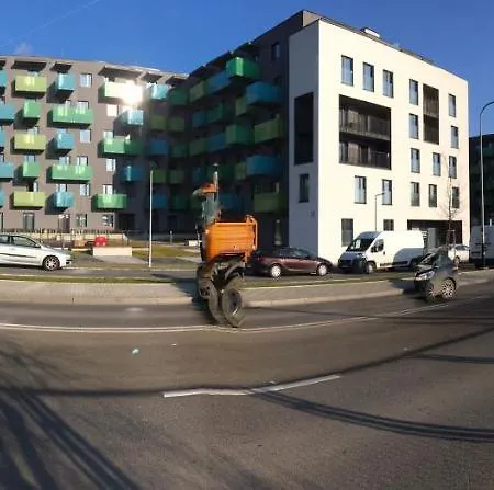 Amazing New In Cracows City Center, Ac, Balcony, Top Floor! *